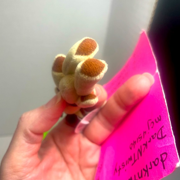 Vintage NWT  Boyd’s Bears T F Wuzzie Jointed Moose with Blue Ribbon 3” - Picture 5 of 12